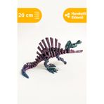 Artimon 3D Store Hareketli Spinosaurus 3D İskelet Dinozor Parlak Renk | Oyuncak Dinozor | İskelet Dinozor