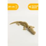 Artimon 3D Store Hareketli Timsah 3D İskelet Dinozor | Oyuncak Dinozor | Dinozor Figür | İskelet Dinozor