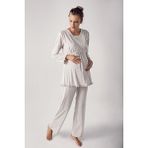 Artış 13201 Uzun Kollu Esnek Pamuklu Kadın Pijama Takımı
