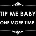 Artisan Owl Tip Me Baby One More Time - 3x4 Tüm Hava Durumu Vinil Çıkartma Çıkartma - Destek Yerel İş İpucu Garsonunuz Garsonlarınız İpucu Nakit Bahşiş Kavanozu Billfold Check Presenter Sürücü Arabalar Dizüstü