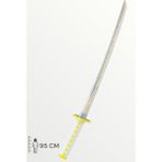 Artivo Zenitsu Agatsuma Katana Sword Demon Slayer Kılıç 95 cm Katlanabilir Açılıp Kapanabilen Sağlam Plastik