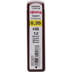 Artlantis 0.3 / 0.35 mm Uç Min Siyah 3 Adet Rotring Siyah Kalem Uçu 0.35 mm 3 Adet - HB - 0.35/0.3 mm