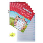 Artlantis 16.5x24 cm 24 Yaprak 6 Adet Standart Dik Çizgili Temel Harflerle 1. Sınıf Güzel Yazı Defteri
