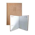Artlantis 2025 Ajanda Ciltli Thermo Kapak 1 Adet 17x24 cm Ajanda 2025 Çizgili Ajanda Günlük Planlayıcı Termo Kapak 997 Ofis Okul Büro Kahverengi