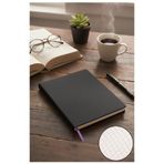 Artlantis A4 Termo Deri Kapaklı Defter Kareli 160 Yaprak 1 Adet 21.29.7cm Okul Defteri Kareli Defter Sert Kapa