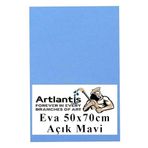 Artlantis Açık Mavi Eva 50x70 cm 1 Adet Eva Süngeri Okul Kreş Anasınıfı Elişi Etkinlikleri