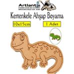 Artlantis Ahşap Boyama Böcekler 1 Adet 10X15CM Boyama Böcek Figürleri Etkinlik Çocuk Gelişim Motor Beceri Kreş Anasınıfı - Sarı