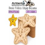 Artlantis Ahşap Boyama Deniz Canlıları 10 Adet 10X15CM Boyama Figürü Etkinlik Çoçuk Gelişim Motor Beceri Kreş Anasınıfı - Pembe
