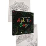 Artlantis Aşk İle Boya Büyüklere Boyama Kitabı 1 Adet Ema Boyama Kitabı Büyükler İçin Mandala Yaratıcı Boyama