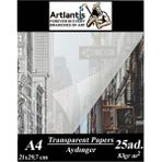 Artlantis Aydınger Kağıdı A4 83 gr 25'li Eskiz Kağıdı 1 Paket - Krem - Standart
