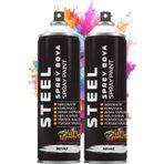 Artlantis Beyaz Sprey Boya 200 ml 2 Adet Hızlı Kuruyan Profesyonel Ahşap Plastik Demir Metal Cam Porselen Duvar Renkli