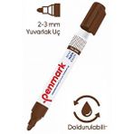 Artlantis Beyaz Yazı Tahta Kalemi Doldurulabilir 1 Adet Penmark Yazı Tahta Kalemi Doldurulabilir Kolay Silinebilir Tahta Kalemi Okul Sınıf