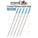Artlantis Çevirmeli Tükenmez Kalem Yedeği 5 Adet Tükenmez Kalem İçi Yedek Metal Tükenmez Kalem İçi Okul Ofis J