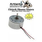 Artlantis Dinamo Motoru 6 V 1 Adet Elektrik Üreten Motor Eğitici Hobi Okul Deney Elektrik Motoru Deneyler İçin