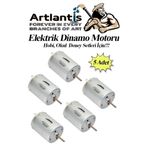 Artlantis Dinamo Motoru 6 V 5 Adet Elektrik Üreten Motor Eğitici Hobi Okul Deney Elektrik Motoru Deneyler İçin