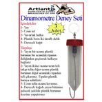Artlantis Dinamometre Deney Yapım Seti 3 Adet Deney Proje Tasarım Şırıngalı Basit Dinomometre Modeli Deney Mal