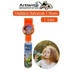 Artlantis Düdüklü Baloncuk Üfleme 1 Adet Çocuklar İçin Köpük Baloncuk Köpük Üfleme Oyuncağı Sınıf Karne Hediye Parti