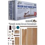 Artlantis Eğik Düzlem Kaldıraç Makara Bileşik Basit Makine Yapım Seti 1 Paket Okul Deney Fizik Deney Seti 37 Parça - Renkli - Standart