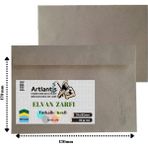 Artlantis Elvan Mektup Zarf Kraft Silikonlu 114 x 162 mm 250'li