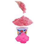 Artlantis Esnek Oyun Kumu 30 gr 1 Paket Canlı Renkler Bubu Oyun Kumu Esnek Kum Hamuru Uzun Süre Kullanım Pembe