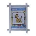 Artlantis Etamin Seti 23x30 cm 1 Paket Kaneviçe Seti Etamin Kiti Okul Hobi Elişi Sanatsal (KAHVERENGİ)