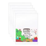 Artlantis Fon Kartonu 50X70 cm 120 gr 5 Adet 50*70 cm Renkli Fon Kartonu Kağıdı 120 gr Okul Sınıf Etkinlik Kreş Okul Öncesi - Beyaz