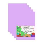 Artlantis Fon Kartonu 50X70 cm 120 gr 5 Adet 50*70 cm Renkli Fon Kartonu Kağıdı 120 gr Okul Sınıf Etkinlik Kreş Okul Öncesi - Lila