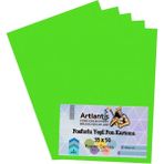 Artlantis Fon Kartonu Fosforlu Yeşil 35X50 5 Adet Artlantis Fosforlu Fon Kartonu Yeşil 35*50 5 Adet - standart