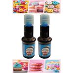 Artlantis Gıda Boyası Sıvı 50 ml 2 Adet Su Bazlı Likit Renkli Sıvı Gıda Boyası Pasta Hamur Boyası Kek Fonda Yüksek Konsantre - Mavi