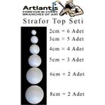 Artlantis Güneş Sistemi Maketi Için Strofor Köpük Top 22 Adet Yuvarlak Strafor Top Küre Okul Deney Köpük Toplar - Standart - Beyaz