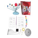 Artlantis Güneş Sistemi Modeli 1 Paket Gezegen Sistemi Boya Fırça Eğitici Maket Deney Seti Plastik Gezegenler Alemi