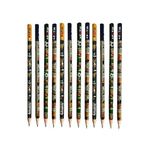 Artlantis Happy Bear Yuvarlak Kurşun Kalem 12 Adet 1 Paket Fatih Kurşun Kalem 2B Siyah Kurşun Kalem Happy Bear Desenli 2 B Kalem