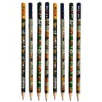Artlantis Happy Bear Yuvarlak Kurşun Kalem 8 Adet 1 Paket Fatih Kurşun Kalem 2b Siyah Kurşun Kalem Happy Bear Desenli 2 B Kalem - Çok Renkli - Standart