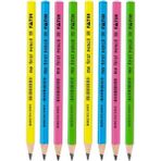 Artlantis Ilk Kalemim Jumbo Üçgen Başlangıç Kalemi Siyah 8 Adet Fatih Jumbo Kurşun Kalem Triangular - Standart