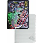 Artlantis Kabartmalı Not Defteri 1 Adet 96 Yaprak Çizgili Sukuşi Hatıra Defteri Squishy Erkek Modeli Hatıra Anı Defteri 13X18 cm - Siyah