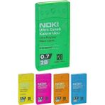 Artlantis Kalem Ucu 120 Li 0.7 mm 2b 1 Paket Noki Çoklu Versatil Kalem Uç Mekanik Uçlu Otomatik Kurşun Kalem Ucu 60 mm Yumuşak - Siyah