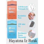 Artlantis Kalem Ucu 120 Li 0.7 mm 2b 4 Paket Fixpoint Çoklu Versatil Kalem Uç Mekanik Uçlu Otomatik Kurşun Kalem Ucu 60 mm Yumuşak - Siyah