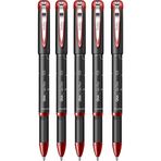 Artlantis Kırmızı Pilot Kalem DNA Gel Pen 5 Adet Scrikss Pilot Kalem 0.7 mm Roller Uçlu Pilot Kalem İnce Uçlu Likit Mürekkepli