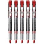 Artlantis Kırmızı Pilot Kalem SR-68 Roller Pen 5 Adet Scrikss Pilot Kalem 0.7 mm Roller Uçlu Pilot Kalem İnce Uçlu Likit Mürekkep
