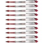 Artlantis Kırmızı Pilot Kalem UB-200 Vision Elite 0.8mm 10 Adet Uniball Pilot Kalem 0.8 mm Roller Uçlu Pilot Kalem Ince Uçlu Likit - Standart