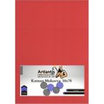 Artlantis Kırmızı Renkli Mukavva 50X70 5 Adet Artlantis Renkli Mukavva 5 Adet