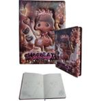 Artlantis Kokulu Not Defteri 1 Adet Puffy Cute 13X18CM 96 Yaprak Çizgili Pofuduk Defter Kız Hediye Defter - Kahverengi