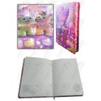 Artlantis Kokulu Not Defteri 1 Adet Puffy Cute 13X18CM 96 Yaprak Çizgili Pofuduk Defter Kız Hediye Defter - Kırmızı
