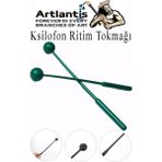 Artlantis Ksilofon Tokmağı 1 Çift Yeşil 1 Paket Ritim Çubuğu Plastik - Standart
