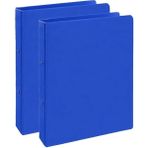 Artlantis Mavi 2 Halkalı Klasör 2 Adet A5 Pvc Öğrenci ve Ofis Tipi Evrak Sunum Talebe Büro Klasörü Iç Cepli Otomatik Mekanizmalı