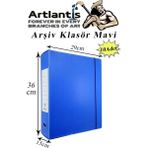 Artlantis Mavi Arşiv Ve Proje Kutusu 29x36x15cm 10 Adet Arşiv Klasörü Lastikli Plastik Arşiv Klasörü Büro Okul Sınıf
