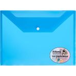 Artlantis Mavi Çıtçıtlı Şeffaf Renkli Dosya 1 Adet 23,5x32,5 cm Ölçülerinde Su Geçirmez