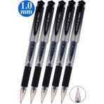 Artlantis Mavi Imza Kalemi 5 Adet Uniball Gel Impact 1.0 mm Roller Pilot Kalem UM-153S Roller Uçlu Likit Mürekkepli Pilot Kalem - 1.0mm - Standart