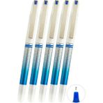 Artlantis Mavi Pilot Kalem 5 Adet Uniball Eye Needle 0.7 mm Iğne Uçlu Pilot Kalem UB-187S Iğne Uçlu Likit Mürekkep Jel Kalem - Standart - 0.7mm