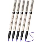 Artlantis Mavi Pilot Kalem UB-177 Fine Deluxe 5 Adet Uniball Pilot Kalem 0.5 mm Roller Uçlu Pilot Kalem Ince Uçlu Likit Mürekkepli - 0.5mm - Standart